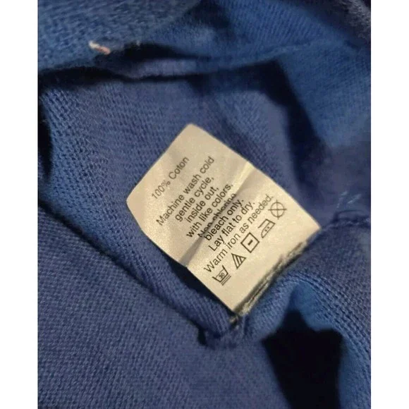 Madewell 1937 Long Blue Cardigan Women's Size Medium With Pockets - Picture 5 of 5